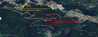 ⚠ Fermeture de la route de Villarnard à partir du 15 octobre 2025