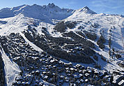 Visite de Courchevel, le stade de slalom et les Mondiaux de ski 2023