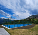 Les terrains de padel relocalisés à Aquamotion