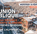 Réunion publique travaux de réseaux à Courchevel Moriond